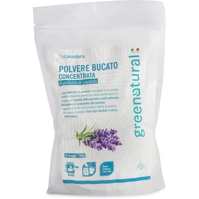 Polvere di Lavatrice alla Lavanda Greenatural - Naturale, Concentrata, 700g Polvere di Lavatrice alla Lavanda Greenatural - Naturale, Concentrata, 700g