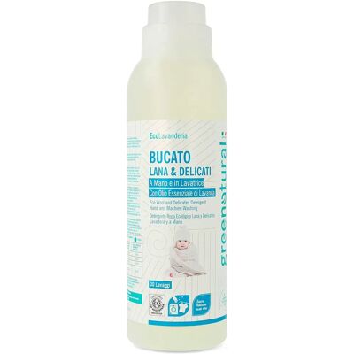 Greenatural Modelo CON027 Detergente Lavanda para Lana y Prendas Delicadas - Detergente Greenatural Modelo CON027 Detergente Lavanda para Lana y Prendas Delicadas - Detergente