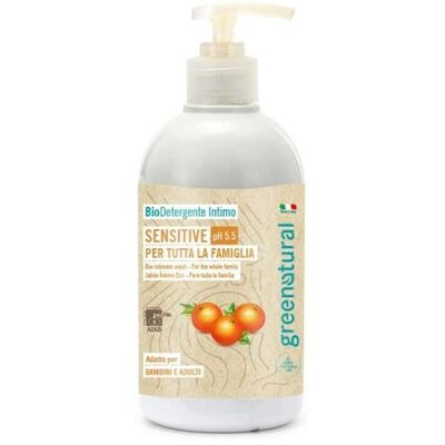 Greenatural Gel Detergente Intimo Sensibile - Aloe Vera - pH 5,5 - Igiene intima Greenatural Gel Detergente Intimo Sensibile - Aloe Vera - pH 5,5 - Igiene intima