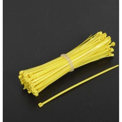 Collier de serrage nylon R-Tech 3,6x180 mm Jaune - Accessoires Moto - Publicité Collier de serrage nylon R-Tech 3,6x180 mm Jaune - Accessoires Moto - Publicité