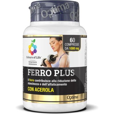 Optima Naturals Ferro Plus - Immununterstützung Nahrungsergänzung - 60 Tabletten Optima Naturals Ferro Plus - Immununterstützung Nahrungsergänzung - 60 Tabletten
