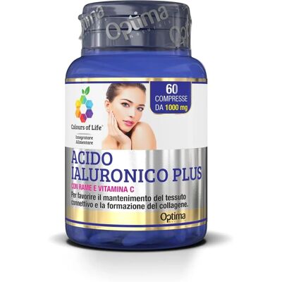 Optima Naturals - Ácido Hialurónico Plus - 60 Comprimidos - Apoya Piel y Tejido Conectivo Optima Naturals - Ácido Hialurónico Plus - 60 Comprimidos - Apoya Piel y Tejido Conectivo