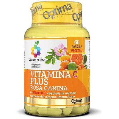 Colors of Life Vitamina C Plus Rosa Canina - Supporto Immunitario Colors of Life Vitamina C Plus Rosa Canina - Supporto Immunitario