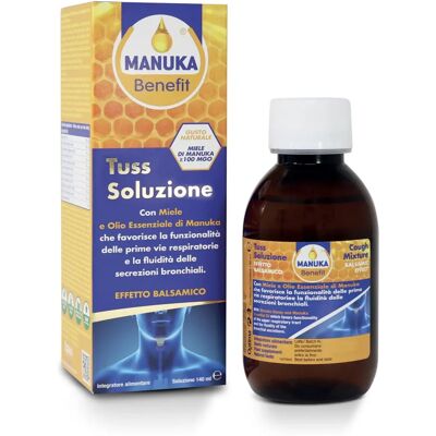 Optima Naturals Manuka Benefit Tuss Solución - Apoyo respiratorio Optima Naturals Manuka Benefit Tuss Solución - Apoyo respiratorio