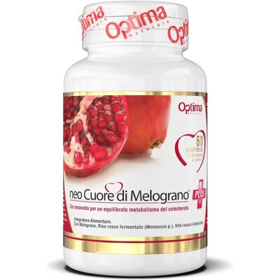Optima Naturals Neo Cuore Melograno Plus - 60 Compresse - Supporto Cardiovascolare Optima Naturals Neo Cuore Melograno Plus - 60 Compresse - Supporto Cardiovascolare