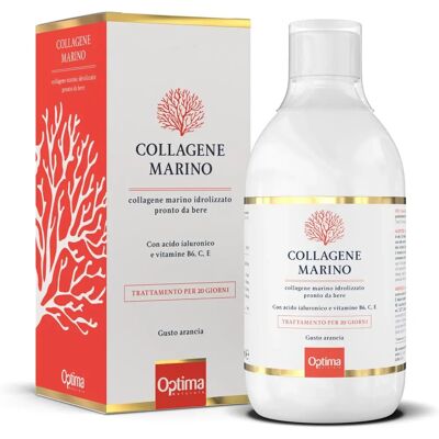 Optima Collagene Marino Liquido - Supporta pelle, unghie e capelli Optima Collagene Marino Liquido - Supporta pelle, unghie e capelli