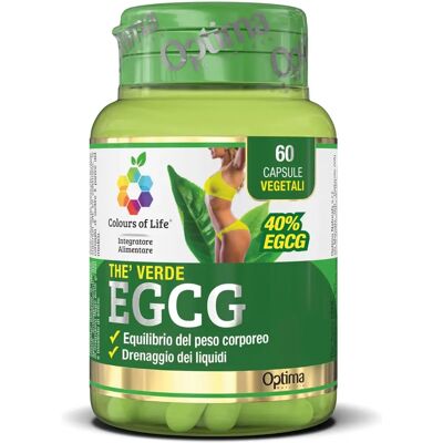 Colors of Life Tè Verde EGCG - 60 Capsule Vegetali - Controllo Peso Colors of Life Tè Verde EGCG - 60 Capsule Vegetali - Controllo Peso