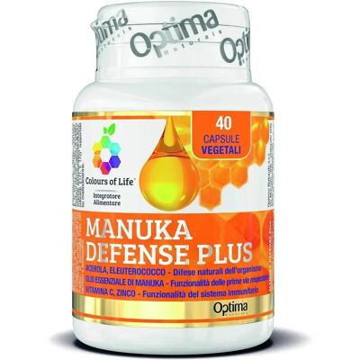 Optima Naturals Colores de la Vida Manuka Defense Plus - 40 Cápsulas Vegetarianas Optima Naturals Colores de la Vida Manuka Defense Plus - 40 Cápsulas Vegetarianas