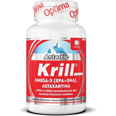 Optima Naturals Krill Antartique - Support Omega-3 60 capsules - Publicité Optima Naturals Krill Antartique - Support Omega-3 60 capsules - Publicité