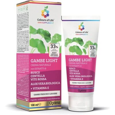 Optima Naturals Lekki Krem na Nogi - Łagodzący i Orzeźwiający Optima Naturals Lekki Krem na Nogi - Łagodzący i Orzeźwiający
