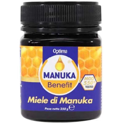 Miele di Manuka Optima 550 MGO 250g - Supporto Immunità Miele di Manuka Optima 550 MGO 250g - Supporto Immunità
