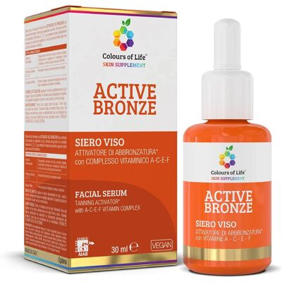 Sérum Visage Active Bronze d'Optima Naturals - 30ml - Publicité Sérum Visage Active Bronze d'Optima Naturals - 30ml - Publicité