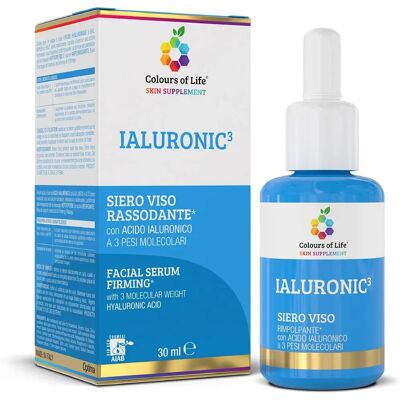 Siero viso Ialuronic3 di Colours of Life - Idratante e Rassodante Siero viso Ialuronic3 di Colours of Life - Idratante e Rassodante