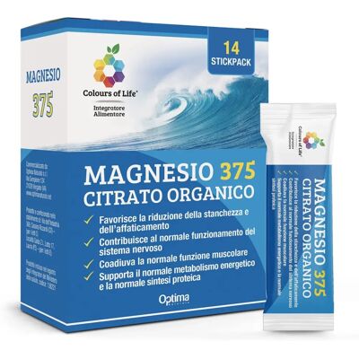 Optima Naturals Limone Magnesio 375 Citrato - Integratore Alimentare Optima Naturals Limone Magnesio 375 Citrato - Integratore Alimentare