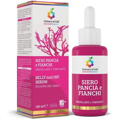 Optima Naturals Srl Colours Of Life Siero Pancia e Fianchi - 100ml Optima Naturals Srl Colours Of Life Siero Pancia e Fianchi - 100ml