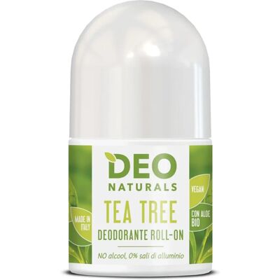 Optima Naturals Deonaturals Roll-On Deodorante al Melaleuca 50ml Optima Naturals Deonaturals Roll-On Deodorante al Melaleuca 50ml
