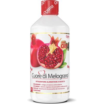 Optima Naturals Cuore di Melograno OXY4 1L - Complément alimentaire - Publicité Optima Naturals Cuore di Melograno OXY4 1L - Complément alimentaire - Publicité