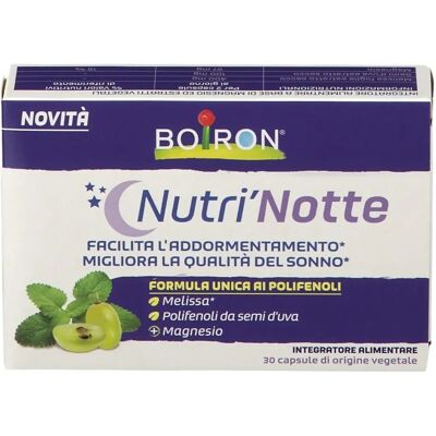 Boiron Nutri' Notte Magnesio ed Estratti Vegetali - Integratore Sonno Boiron Nutri' Notte Magnesio ed Estratti Vegetali - Integratore Sonno