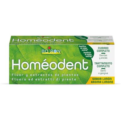 Dentifricio Limone Homéodent Boiron - Cura di denti e gengive Dentifricio Limone Homéodent Boiron - Cura di denti e gengive