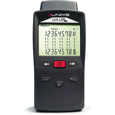 Uniks LINK LAN - Tester di cavi LAN per reti Uniks LINK LAN - Tester di cavi LAN per reti