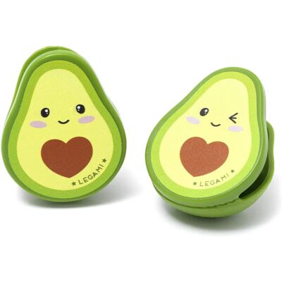 Pinces à sacs alimentaires Legami Milano Avocat - 4 pièces Pinces à sacs alimentaires Legami Milano Avocat - 4 pièces