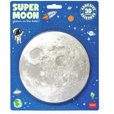 Legami Gloei-in-het-donker Maan Wandsticker Legami Gloei-in-het-donker Maan Wandsticker