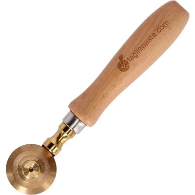 Messing pastaskärare - Enkelt blad - 38mm - Perfekt för pastadegen Messing pastaskärare - Enkelt blad - 38mm - Perfekt för pastadegen
