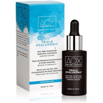 AOX ITALIA Srl Triple Hyaluronic - Siero - Idratante, Senza profumo AOX ITALIA Srl Triple Hyaluronic - Siero - Idratante, Senza profumo