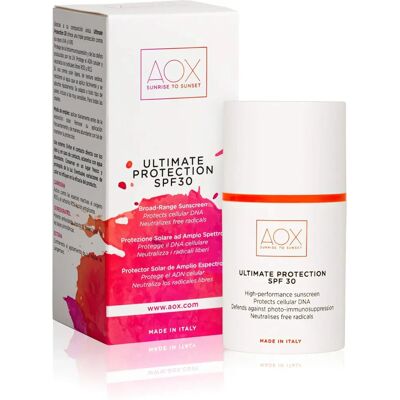 AOX Italia Srl AOX Protezione Ultima SPF30 - Protezione solare AOX Italia Srl AOX Protezione Ultima SPF30 - Protezione solare