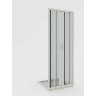 Idralite Giglio Porte de douche pliable en PVC - 90-100cm - Publicité Idralite Giglio Porte de douche pliable en PVC - 90-100cm - Publicité
