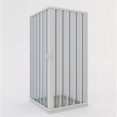Idralite Aster Mampara de esquina plegable - PVC reversible 90x90cm Idralite Aster Mampara de esquina plegable - PVC reversible 90x90cm