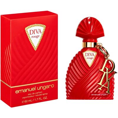Emanuel Ungaro Diva Rouge 50ml Perfume for Women - Elegant, Long-Lasting Fragrance Emanuel Ungaro Diva Rouge 50ml Perfume for Women - Elegant, Long-Lasting Fragrance