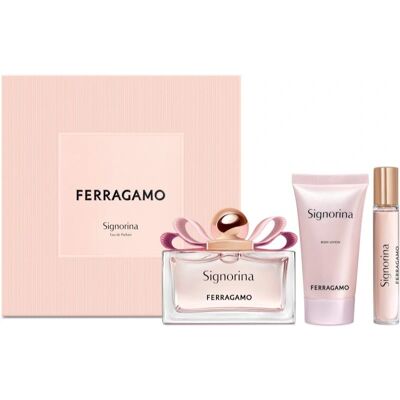 Set Regalo Ferragamo Signorina - Profumo e Lozione per Donna Set Regalo Ferragamo Signorina - Profumo e Lozione per Donna