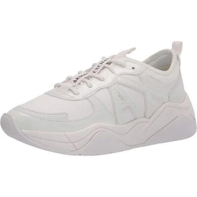 Armani Exchange XDX039XV31100152 Lace Up Sneakers White - Sneakers Armani Exchange XDX039XV31100152 Lace Up Sneakers White - Sneakers