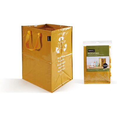 Perfetto 12852 Abfallbehälter - Kunststoff, Gelb, 62L Perfetto 12852 Abfallbehälter - Kunststoff, Gelb, 62L