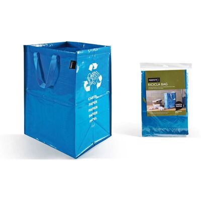 Perfetto Modello 12853 Contenitore Rifiuti - Carta Rettangolare Blu Perfetto Modello 12853 Contenitore Rifiuti - Carta Rettangolare Blu