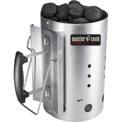 Accenditore Ciminiera Mastercook - 5kg di Bricchetti - Accessorio per Barbecue Accenditore Ciminiera Mastercook - 5kg di Bricchetti - Accessorio per Barbecue