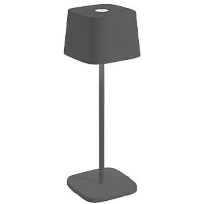 Lampada da tavolo LED Zafferano Ofelia Pro - Ricaricabile, IP65 Lampada da tavolo LED Zafferano Ofelia Pro - Ricaricabile, IP65