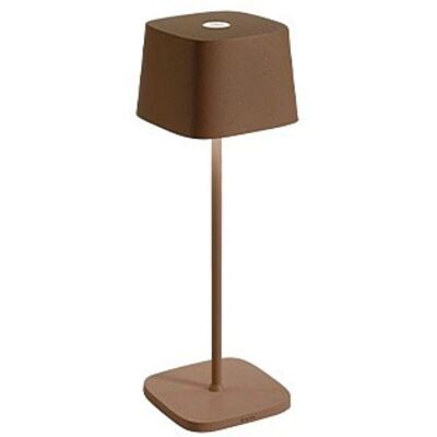 Lampada da tavolo LED ricaricabile Ofelia Pro Corten - Lampada da scrivania Lampada da tavolo LED ricaricabile Ofelia Pro Corten - Lampada da scrivania