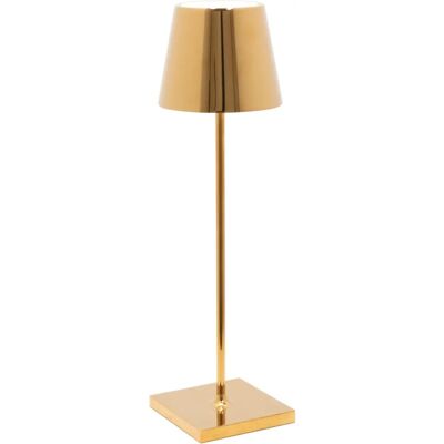 Lampe de table LED Poldina Pro Or - Intérieur/Extérieur Lampe de table LED Poldina Pro Or - Intérieur/Extérieur