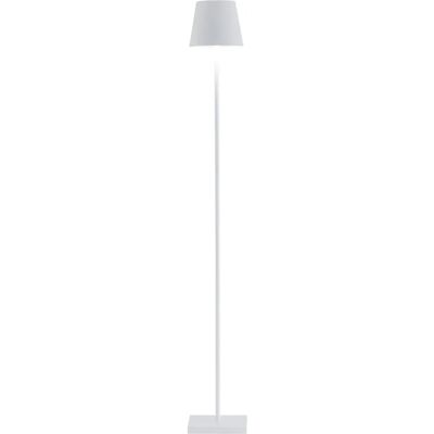 Lampadaire LED blanc Zafferano - Réglable, Rechargeable, 400lm - Publicité Lampadaire LED blanc Zafferano - Réglable, Rechargeable, 400lm - Publicité