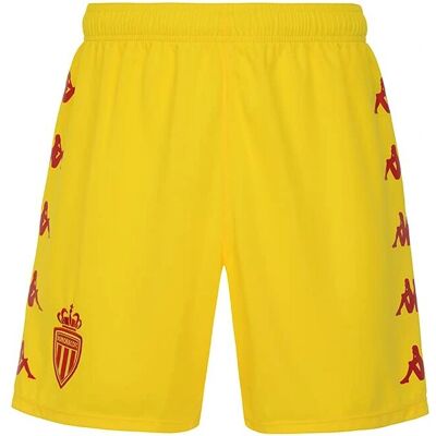 Szorty unisex KAPPA - Monaco 2021/22 - Żółty Szorty unisex KAPPA - Monaco 2021/22 - Żółty