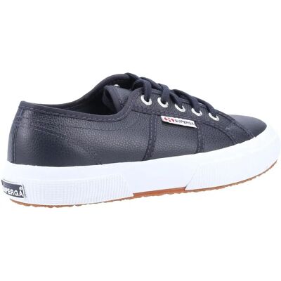 Superga - 2750 Tumbled Leather - Blue Navy - 3 - Leather - Sneakers Superga - 2750 Tumbled Leather - Blue Navy - 3 - Leather - Sneakers