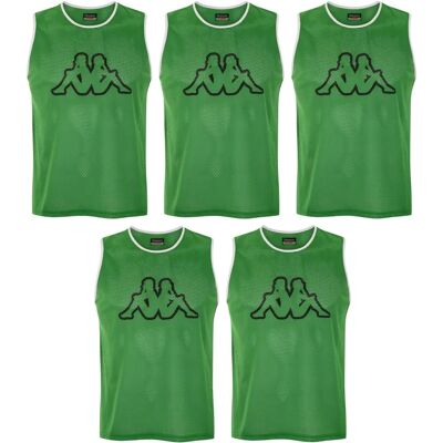 Kappa Nipola 2 5PACK Camisetas de Treino sem Mangas Homem Verde XL Kappa Nipola 2 5PACK Camisetas de Treino sem Mangas Homem Verde XL