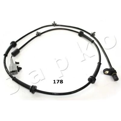 Sensor de velocidade da roda traseira Japko para Nissan Qashqai - De ambos os lados, 18.4mm de profundidade Sensor de velocidade da roda traseira Japko para Nissan Qashqai - De ambos os lados, 18.4mm de profundidade
