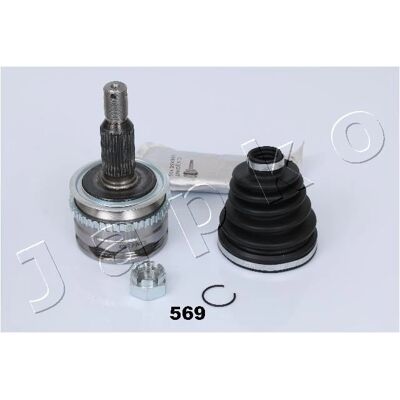 JAPKO 62569 Set de articulații ale arborelui de transmisie pentru Mitsubishi L200 / Triton IV JAPKO 62569 Set de articulații ale arborelui de transmisie pentru Mitsubishi L200 / Triton IV