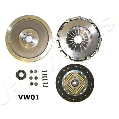 JAPANPARTS KV-VW01 Clutch Kit for VW, Audi, Seat, Skoda - Engine Without Dual-Mass Flywheel JAPANPARTS KV-VW01 Clutch Kit for VW, Audi, Seat, Skoda - Engine Without Dual-Mass Flywheel