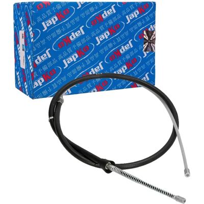 Japko Käsijarron kaapeli - Takana vasen/oikea - 1588/923mm - Käsijarru Audi A1, Seat Ibiza, VW Polo Japko Käsijarron kaapeli - Takana vasen/oikea - 1588/923mm - Käsijarru Audi A1, Seat Ibiza, VW Polo