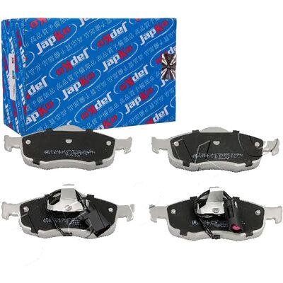JAPKO 500302 Front Brake Pads Kit - Disc Brake, Ford Cougar JAPKO 500302 Front Brake Pads Kit - Disc Brake, Ford Cougar