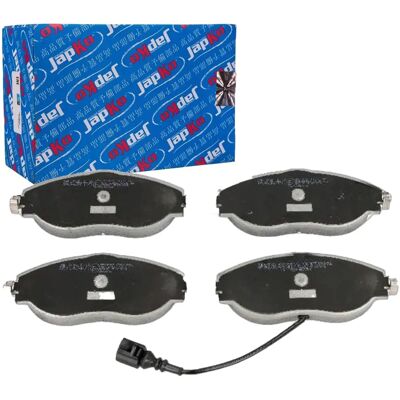 Japko Brake Pads Front Set - Brake Pads Set for Audi, Seat, Skoda, Volkswagen Japko Brake Pads Front Set - Brake Pads Set for Audi, Seat, Skoda, Volkswagen